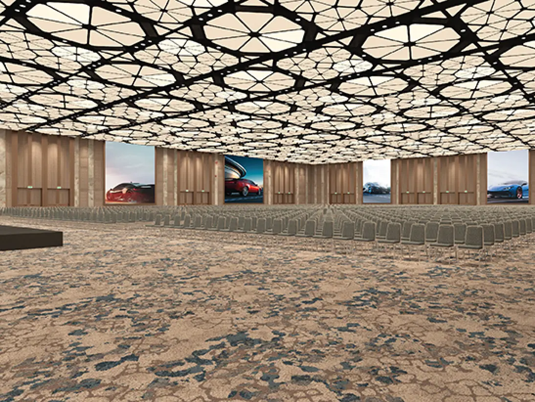 EXHIBITION HALL – CONFERENCE MODE
